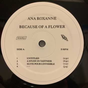 LP Ana Roxanne: Because Of A Flower
