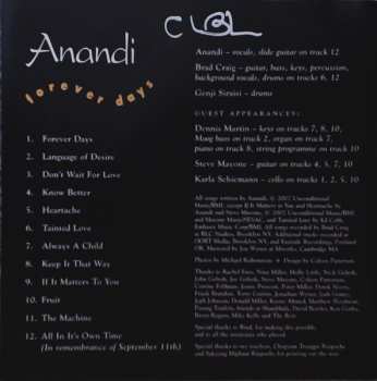 CD Anandi Gefroh: Forever Days