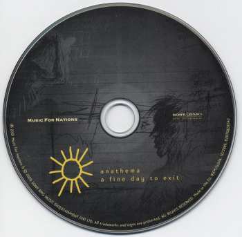 CD Anathema: A Fine Day To Exit