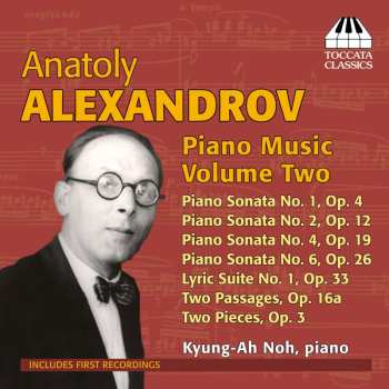 CD Anatoly Alexandrov: Piano Music, Volume Two