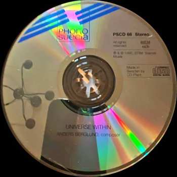 CD Anders Berglund: The Universe Within