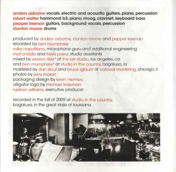 CD Anders Osborne: American Patchwork