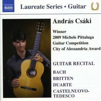 CD András Csáki: Guitar Recital