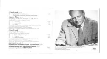CD César Franck: Symphonic Variations / Symphony In D Minor / Symphony On A French Mountain Air