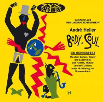 CD André Heller: Body And Soul - Live 1988