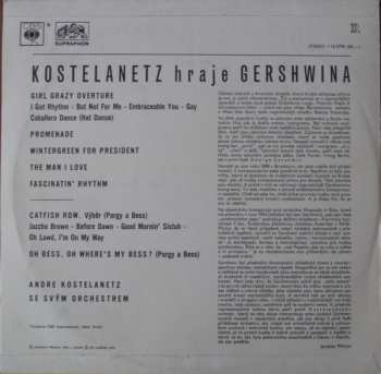 LP Andre Kostelanetz And His Orchestra: Kostelanetz Hraje Gershwina