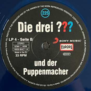 5LP/Box Set André Marx: Die Drei ??? 225 - Und Der Puppenmacher CLR | LTD