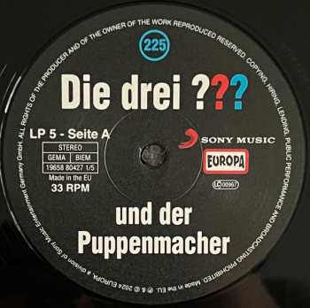 5LP/Box Set André Marx: Die Drei ??? 225 - Und Der Puppenmacher CLR | LTD