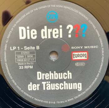 2LP André Minninger: Die Drei ??? 229 - Drehbuch der Täuschung