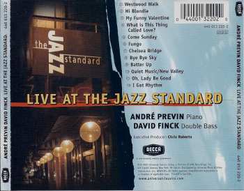 CD André Previn: Live At The Jazz Standard