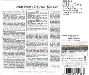 CD The André Previn Trio: King Size!