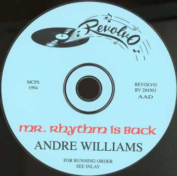 CD Andre Williams: Mr. Rhythm Ís Back