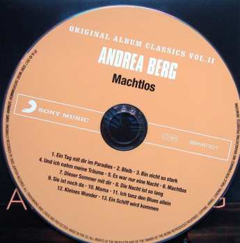 5CD/Box Set Andrea Berg: Original Album Classics Vol. II