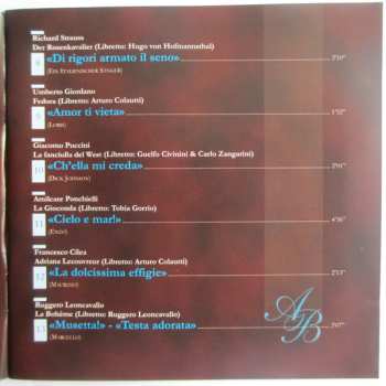 CD Andrea Bocelli: Aria - The Opera Album