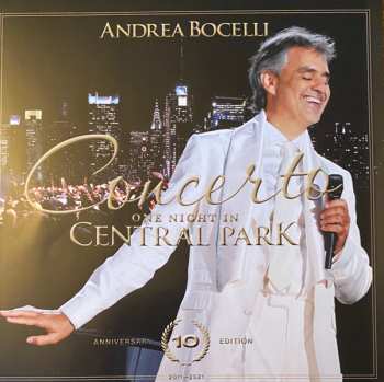 CD Andrea Bocelli: Concerto: One Night In Central Park 10th Anniversary Edition