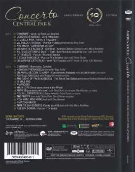 DVD Andrea Bocelli: Concerto: One Night In Central Park 10th Anniversary Edition
