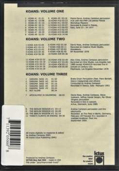 3CD/Box Set Andrea Centazzo: Koans (The Ultimate Percussion Collection)