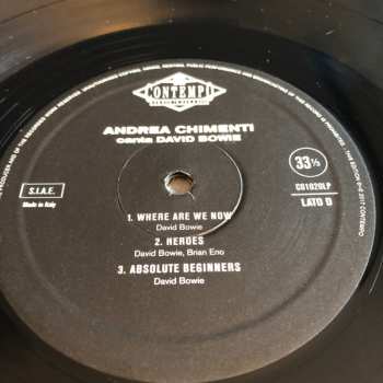2LP Andrea Chimenti: Canta David Bowie