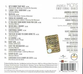 CD Andrea Motis: Emotional Dance