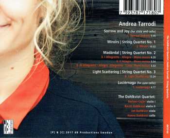 CD Andrea Tarrodi: String Quartets - Luciérnaga - Sorrow And Joy