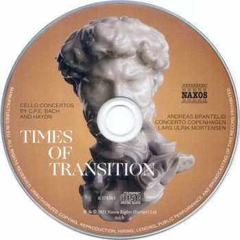 CD Concerto Copenhagen: Times Of Transition (Cello Concertos By C.P.E. Bach And Haydn)