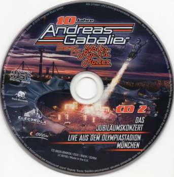 2CD/Box Set Andreas Gabalier: Best Of Volks-Rock’n’Roller – Das Jubiläumskonzert Live Aus Dem Olympiastadion In München DIGI