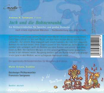 CD Andreas N. Tarkmann: Jack Und Die Bohnenranke