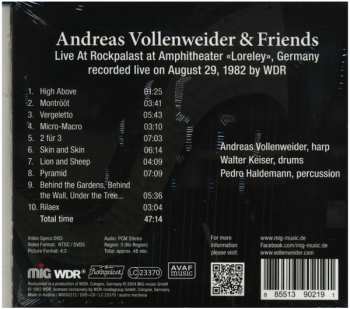 CD/DVD Andreas Vollenweider & Friends: Live At Rockpalast 1982