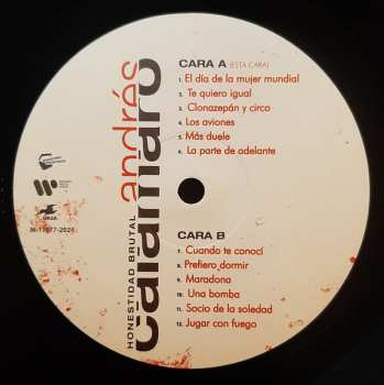 3LP Andrés Calamaro: Honestidad Brutal LTD