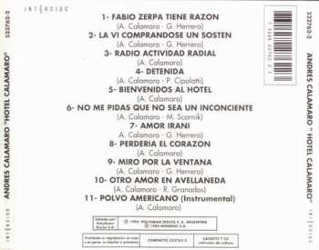 CD Andrés Calamaro: Hotel Calamaro