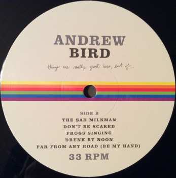 LP Andrew Bird: Things Are Really Great Here, Sort Of...