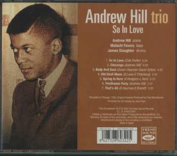 CD Andrew Hill: So In Love