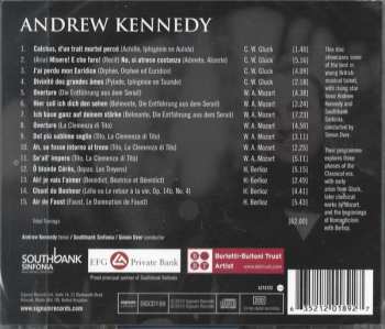 CD Andrew Kennedy: Andrew Kennedy sings Gluck, Mozart & Berlioz