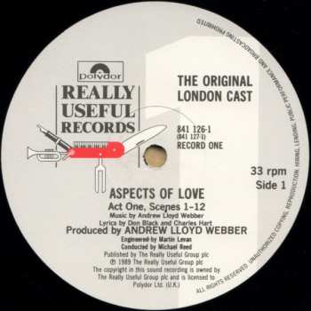 2LP Andrew Lloyd Webber: Aspects Of Love