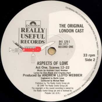 2LP Andrew Lloyd Webber: Aspects Of Love