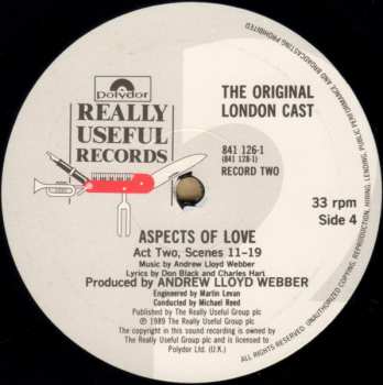 2LP Andrew Lloyd Webber: Aspects Of Love