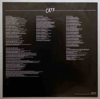 2LP Andrew Lloyd Webber: Cats (Complete Original Broadway Cast Recording)