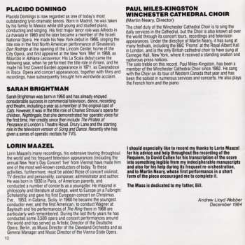 CD Andrew Lloyd Webber: Requiem