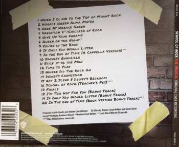 CD Andrew Lloyd Webber: School Of Rock: The Musical - Original Cast Recording