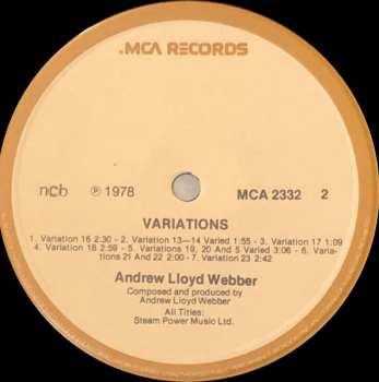LP Andrew Lloyd Webber: Variations