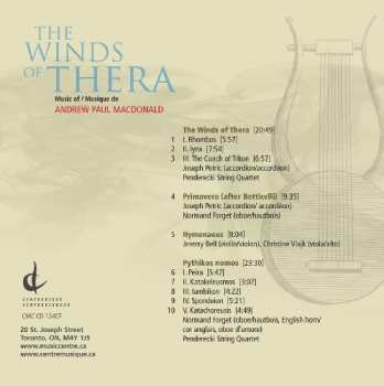 Album Andrew Paul MacDonald: The Winds of Thera