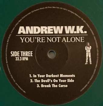 2LP Andrew W.K.: You're Not Alone