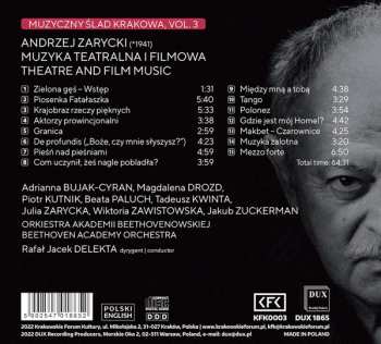 CD Andrzej Zarycki: Muzyka Teatralna I Filmowa