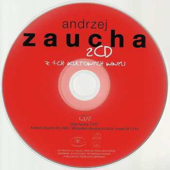 2CD Andrzej Zaucha: 2CD Z 4-ch Kultowych Winyli DIGI