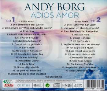 2CD Andy Borg: Adios Amor