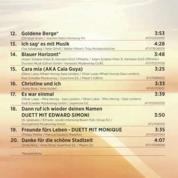 2CD Andy Borg: Meine Schönsten Lieder (40 Jahre // 40 Hits)
