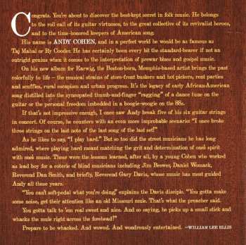 CD Andy Cohen: Built Right On The Ground