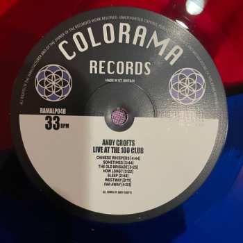 LP Andy Crofts: Live At The 100 Club CLR | LTD