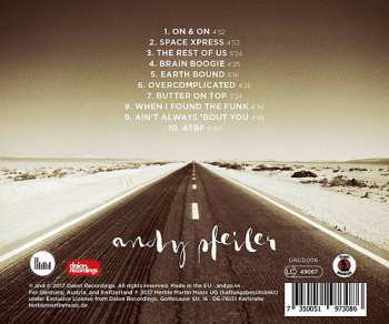 CD Andy Pfeiler: Brain Boogie