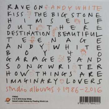 12CD/Box Set Andy White: Studio Albums 1986-2016